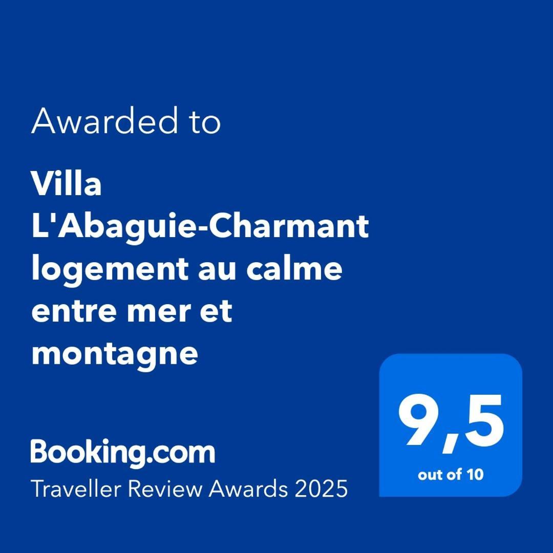 Villa L'Abaguie-Charmant Logement Au Calme Entre Mer Et Montagne Καν-συρ-Μερ Εξωτερικό φωτογραφία